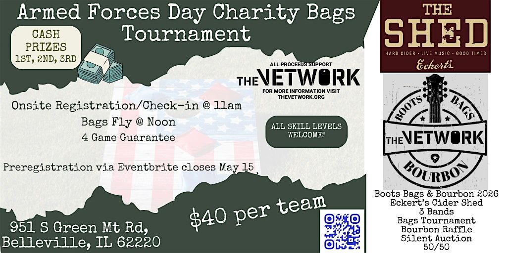 Armed Forces Day - Charity Bags Tournament