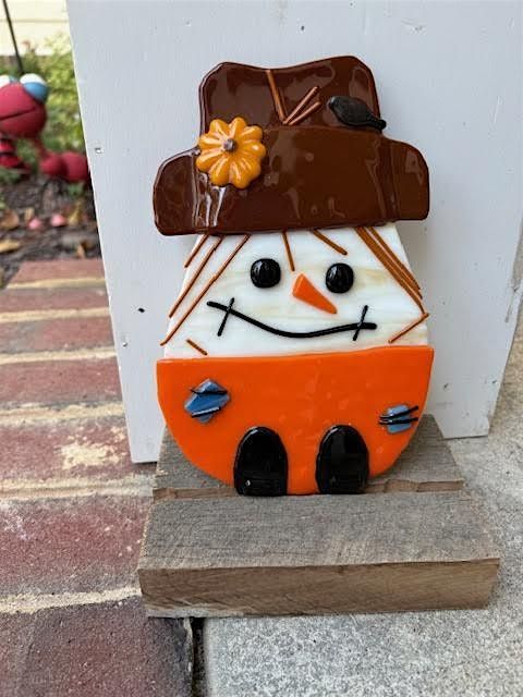 Glass Fusion Class - Craft a Scarecrow