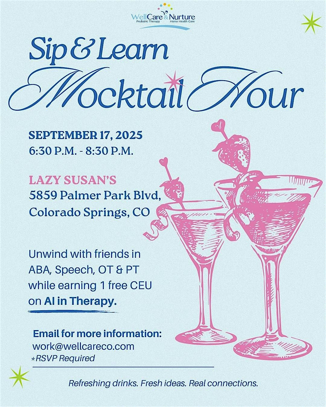 Sip & Learn: Mocktail Hour