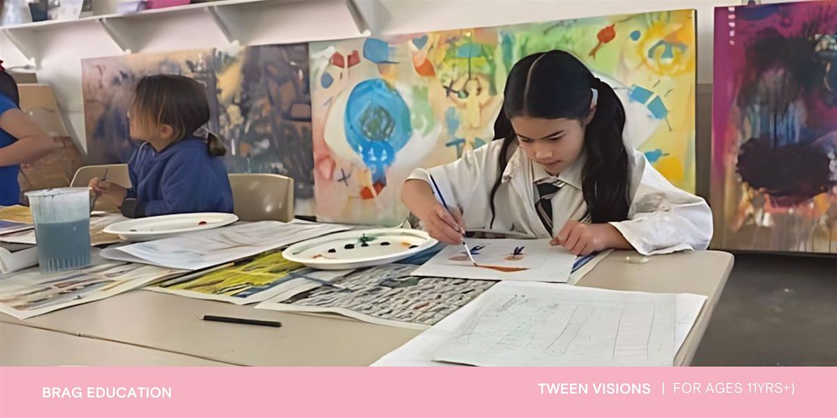 After School Art Classes | Tween Visions Term 4 (11+yrs)