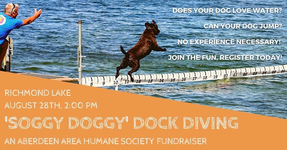 Dock Diving Anchors Away Lodge & Resort, Aberdeen, SD August 28, 2022