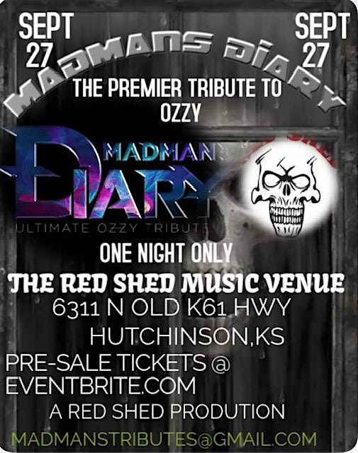 MADMANS DIARY ( TRIBUTE TO OZZY)