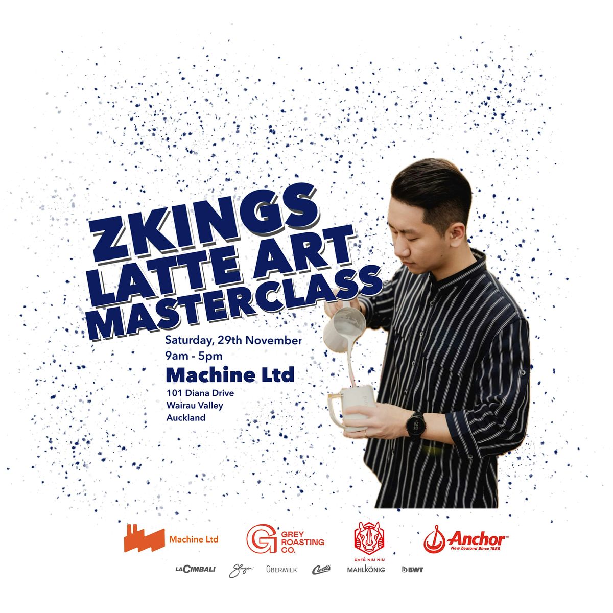 Zkings Latte Art Masterclass (Auckland, New Zealand)