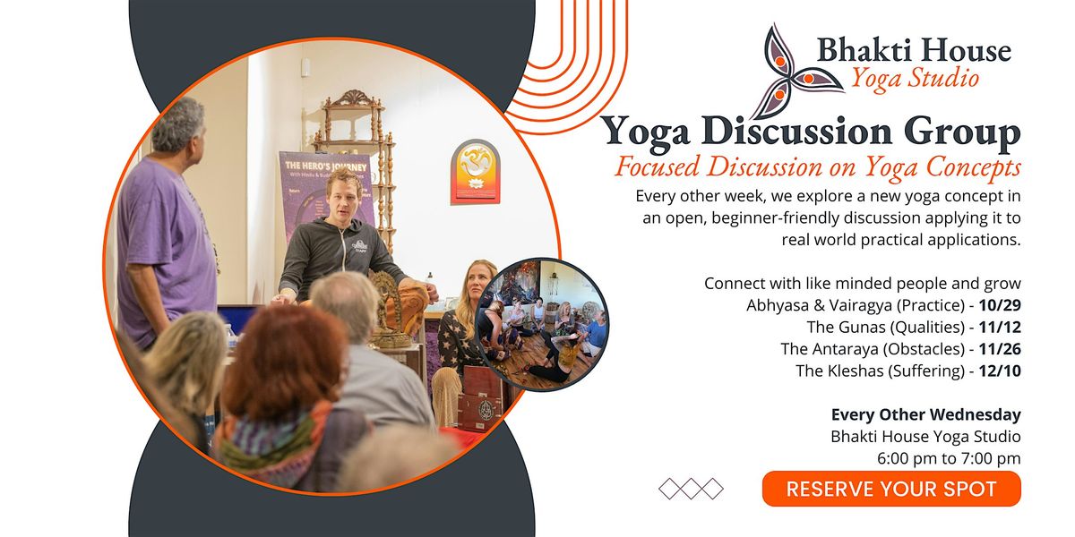 Yoga Philosophy Discussion Group