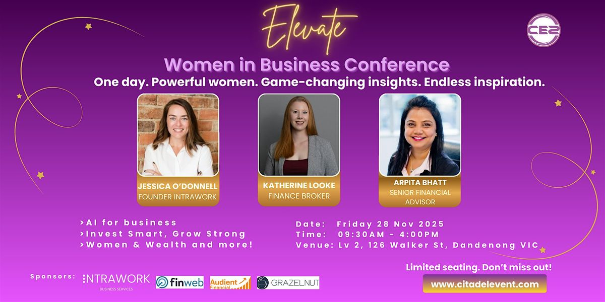 Elevate Women in Business Conference