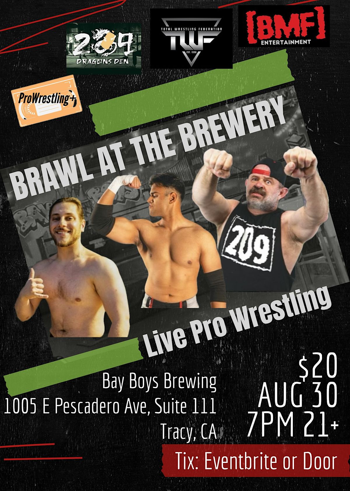 TWF Brawl at the Brewery (Live Pro Wrestling)