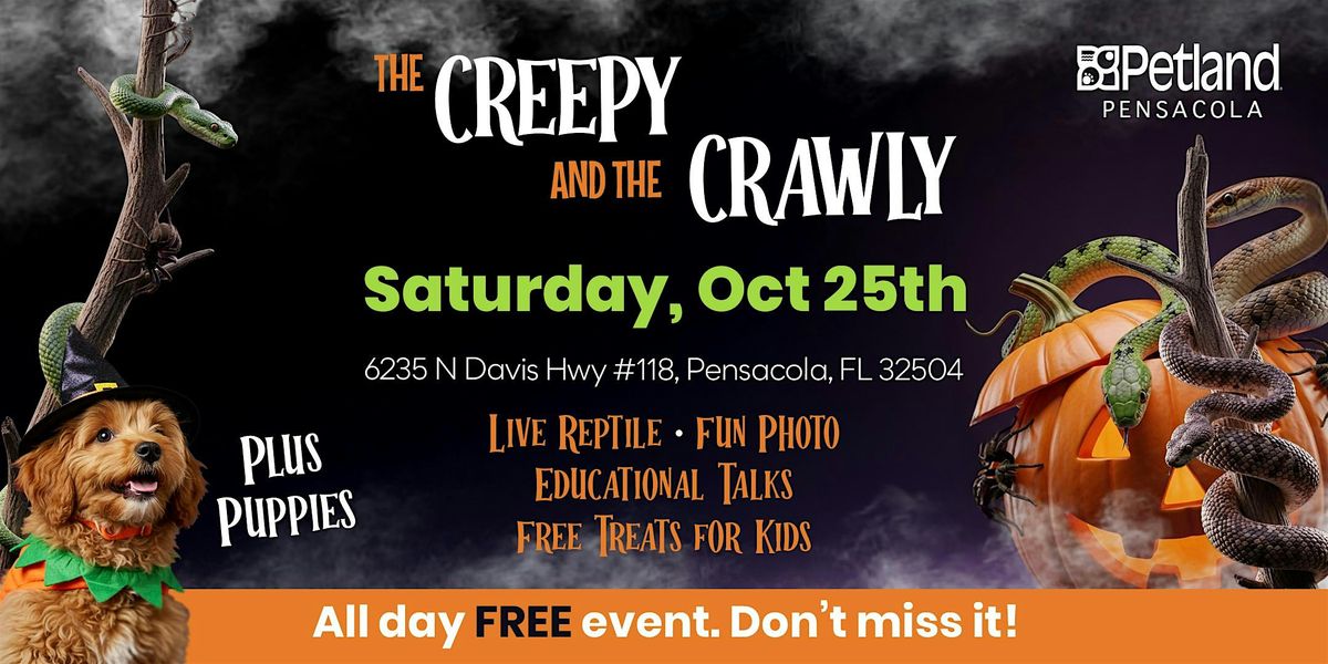 Creepy Crawling Event at Petland Pensacola!