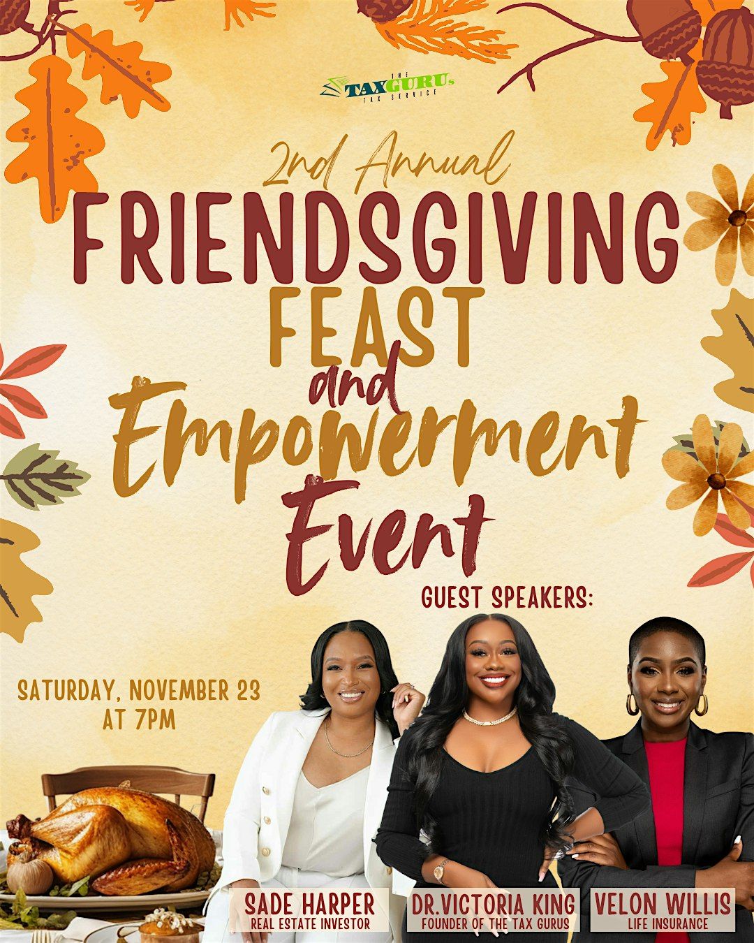 Friendsgiving Feast and Empowerment Event