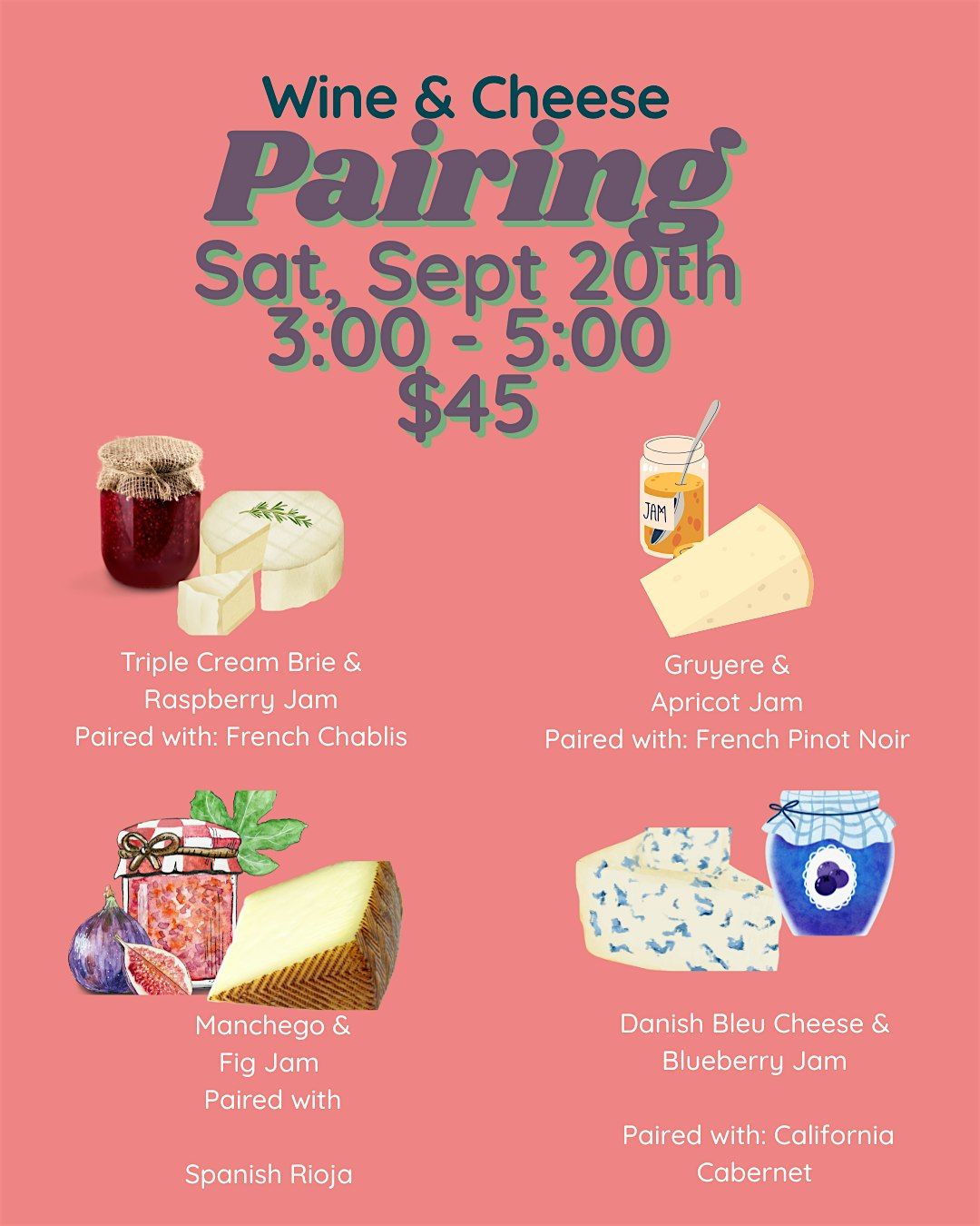 Wine & Cheese Pairing