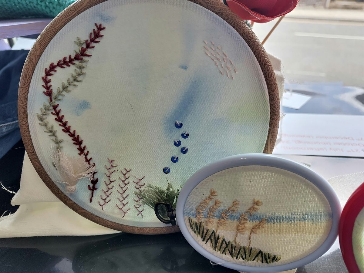 Watercolour Stitching