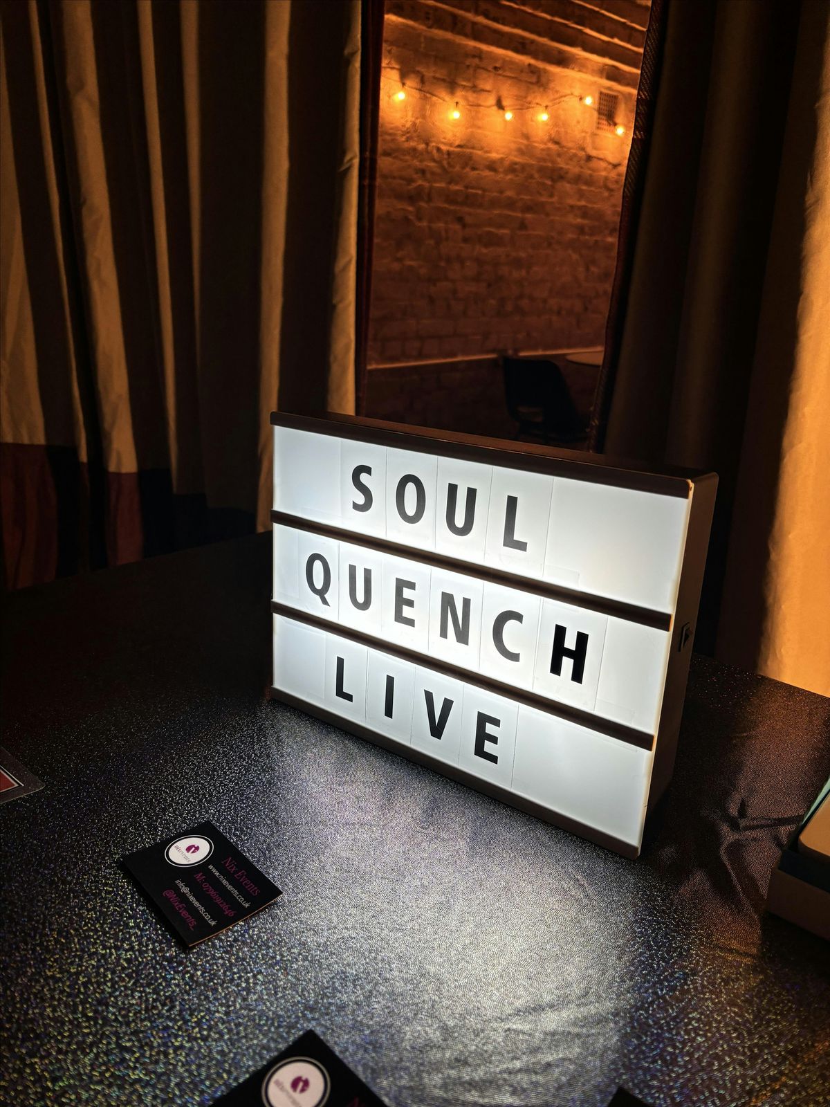 SouL Quench & Open Mic
