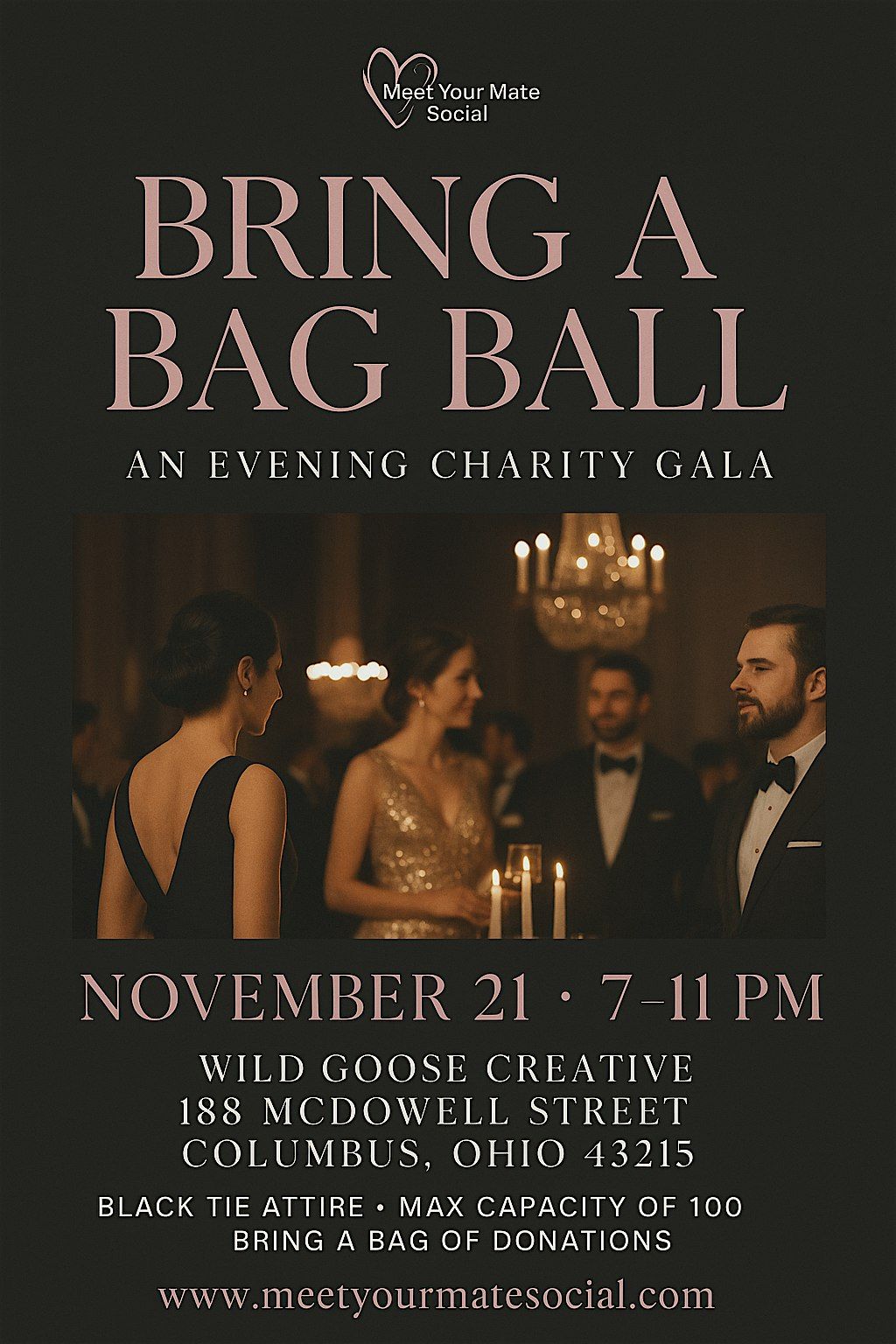 Bring A Bag Ball - An Evening Charity Gala - New Date December 20, 2025
