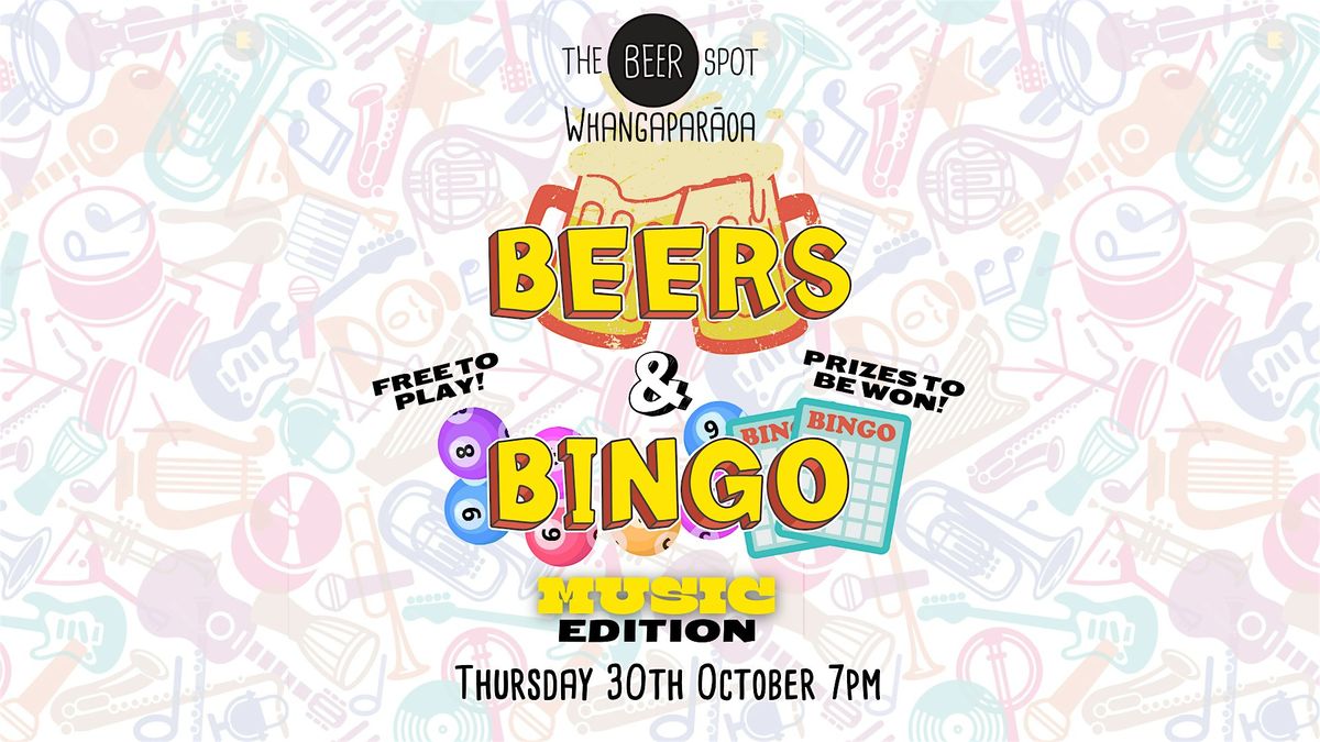 Beers & Bingo - Music Edition!