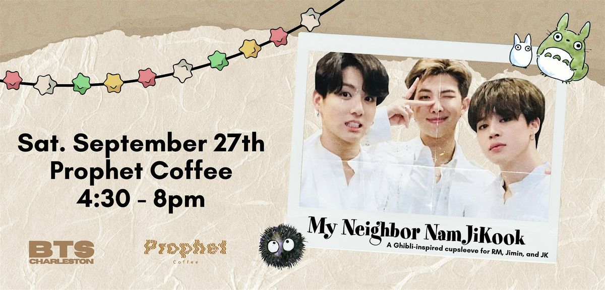My Neighbor NamJiKook - Cupsleeve Event
