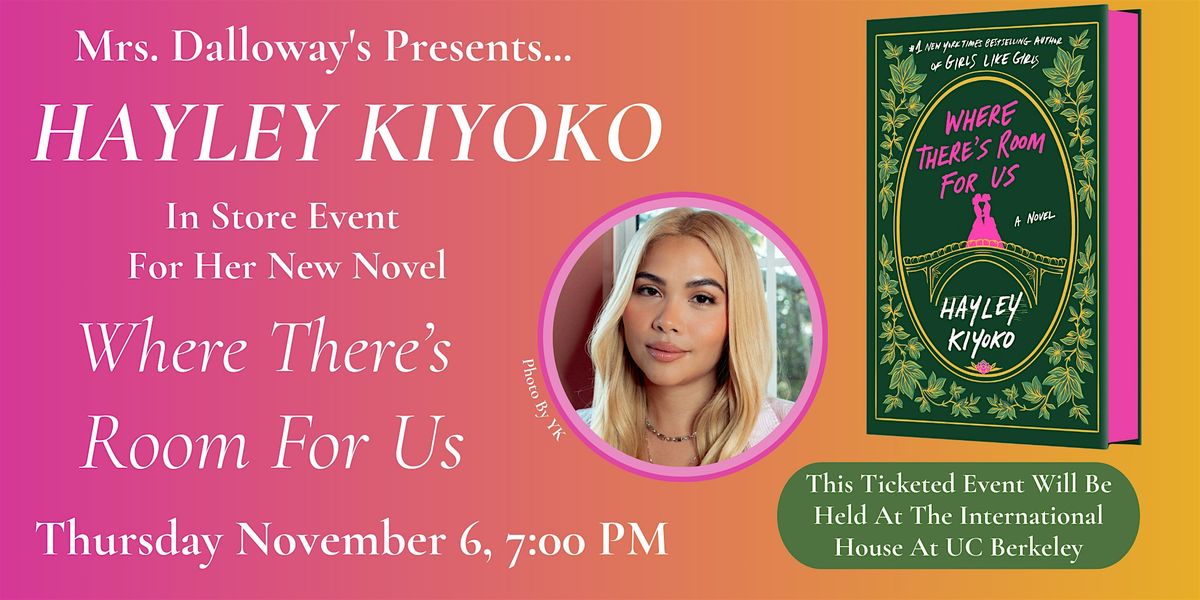 Hayley Kiyoko's WHERE THERE'S ROOM FOR US Special Event and Book Signing