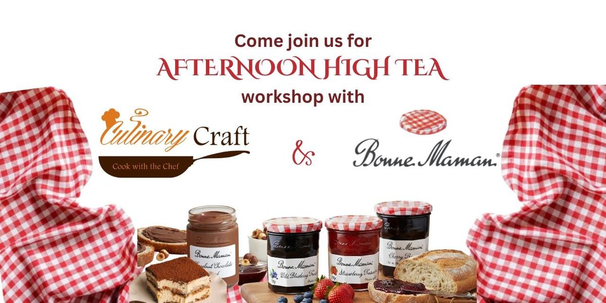 Afternoon High Tea Workshop