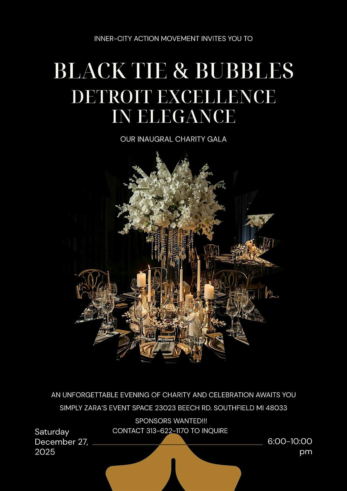 Black Tie & Bubbles: Detroit in Elegance