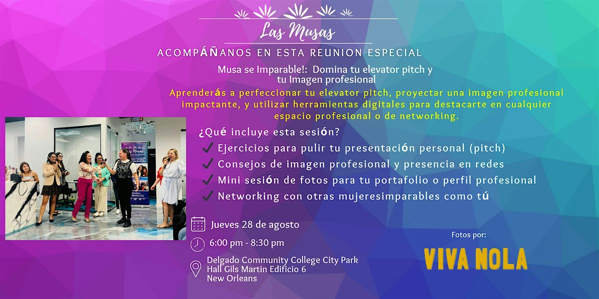 Las Musas: Se Imparable: Domina tu Elevator Pitch y Tu Imagen Profesional