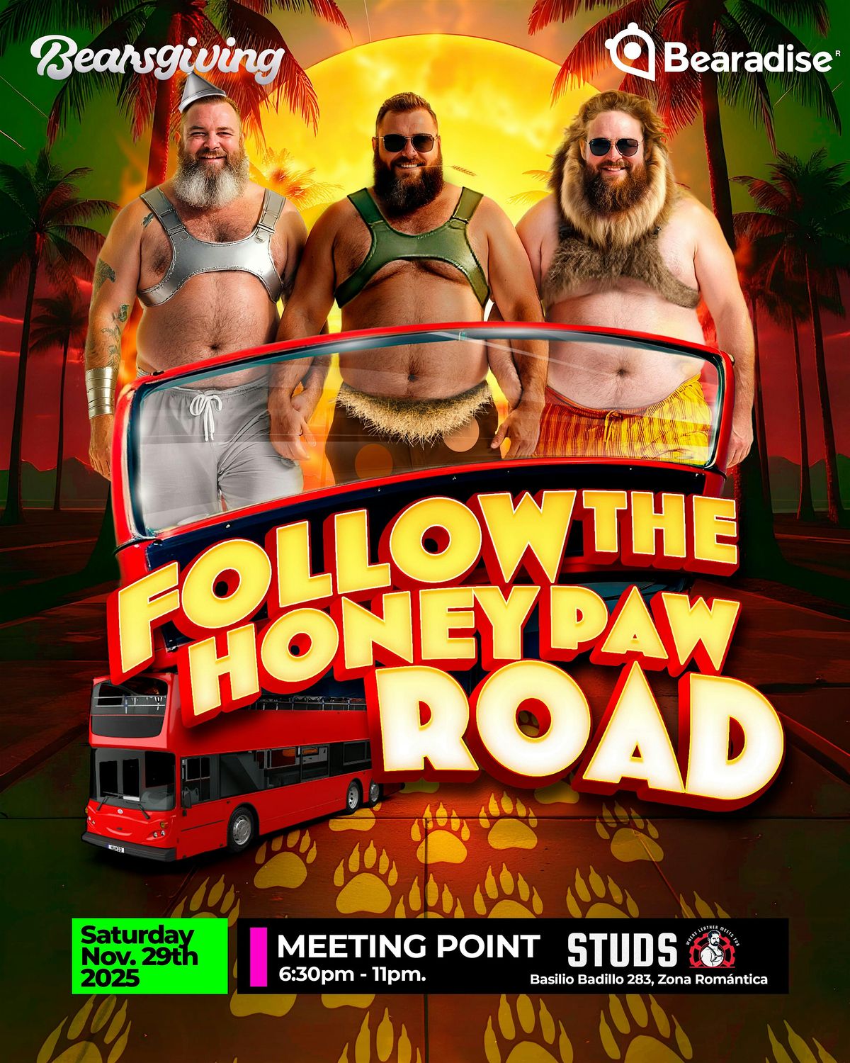Follow the Yellow Paw Road