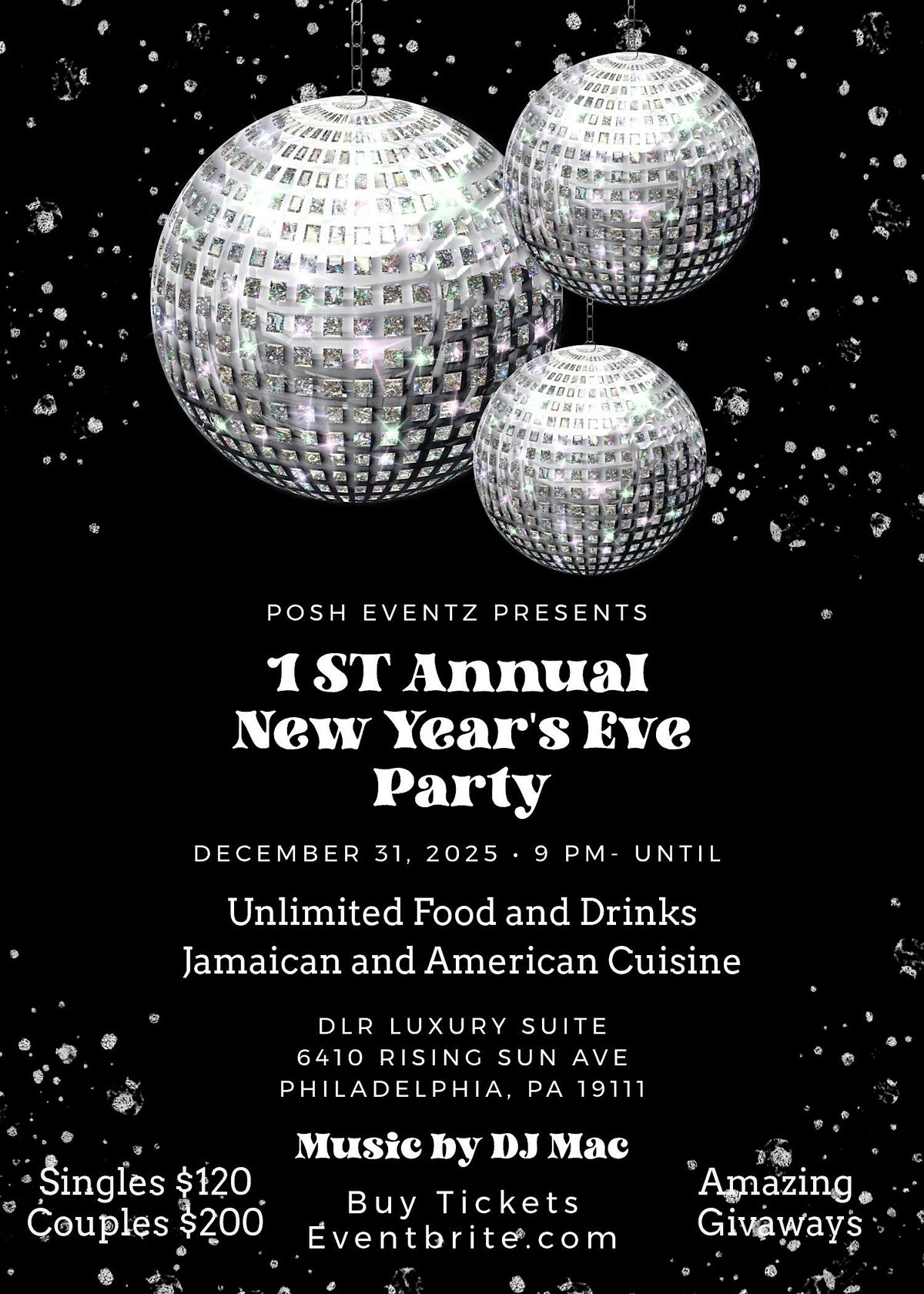 First Annual New Year's Eve Party