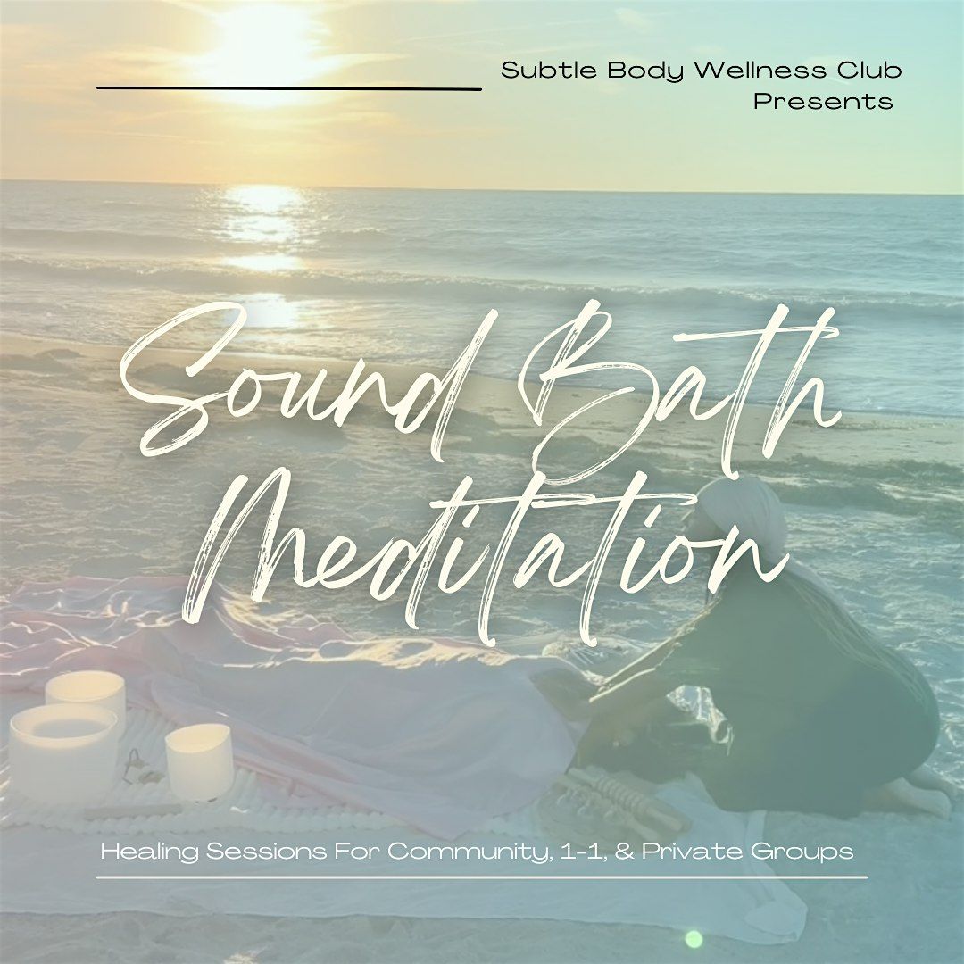 Somatic Yoga & Sound Bath Meditation | St. Pete Beach