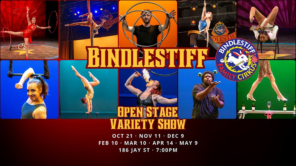 Bindlestiff Open Stage Variety Show 2025-2026