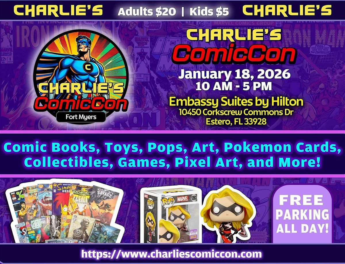 Charlie\u2019s Comic Con 4