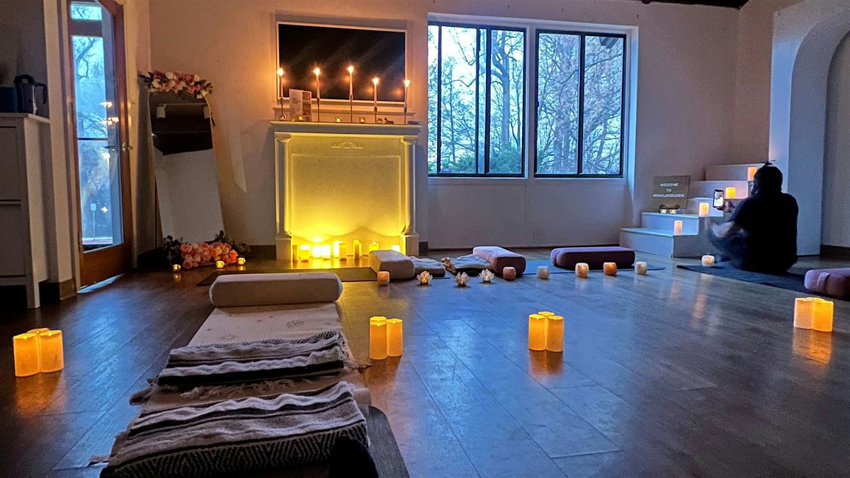 Candlelit Honey Slow Flow Yoga