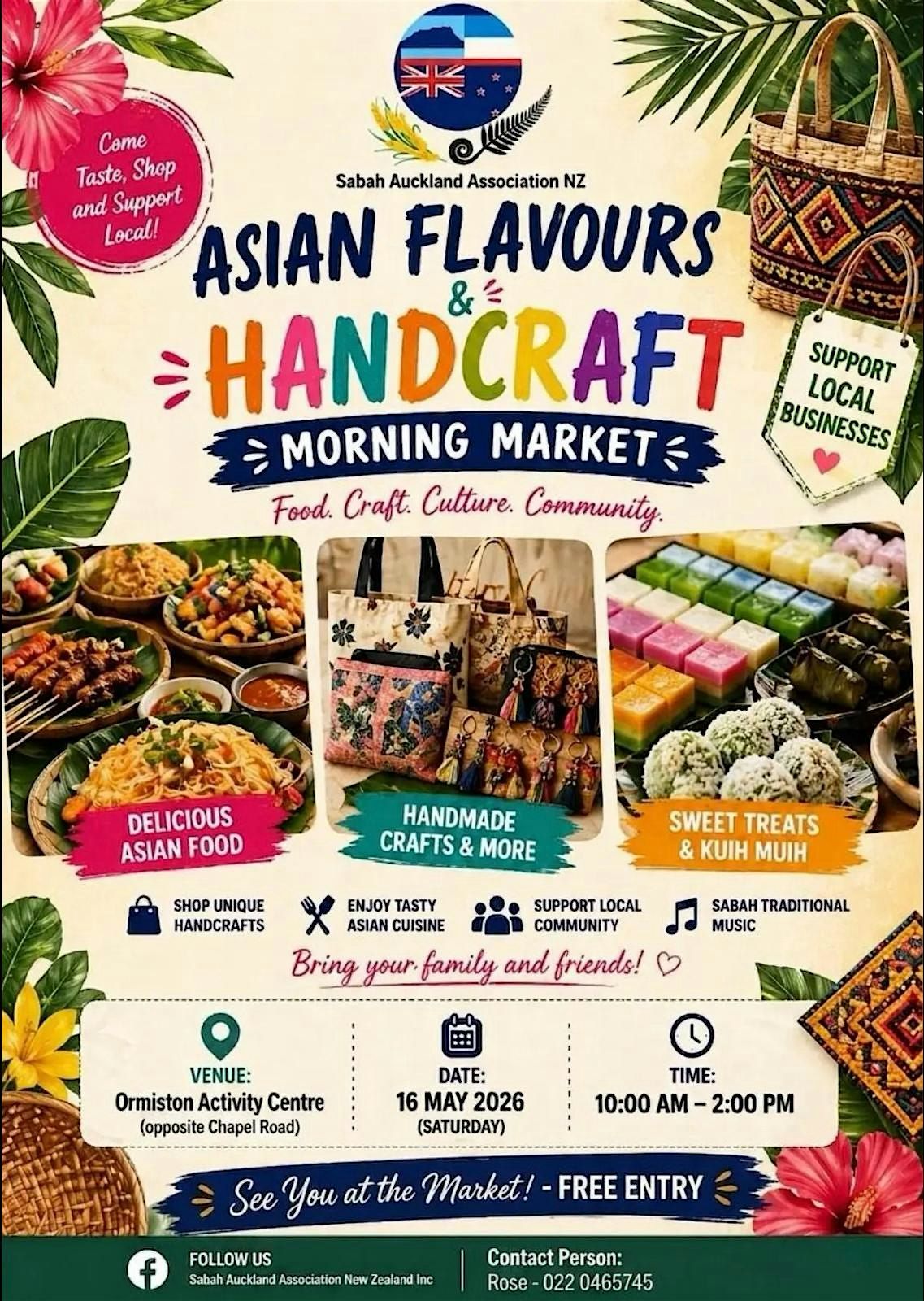 A Taste of Asia: Food & Crafts Market