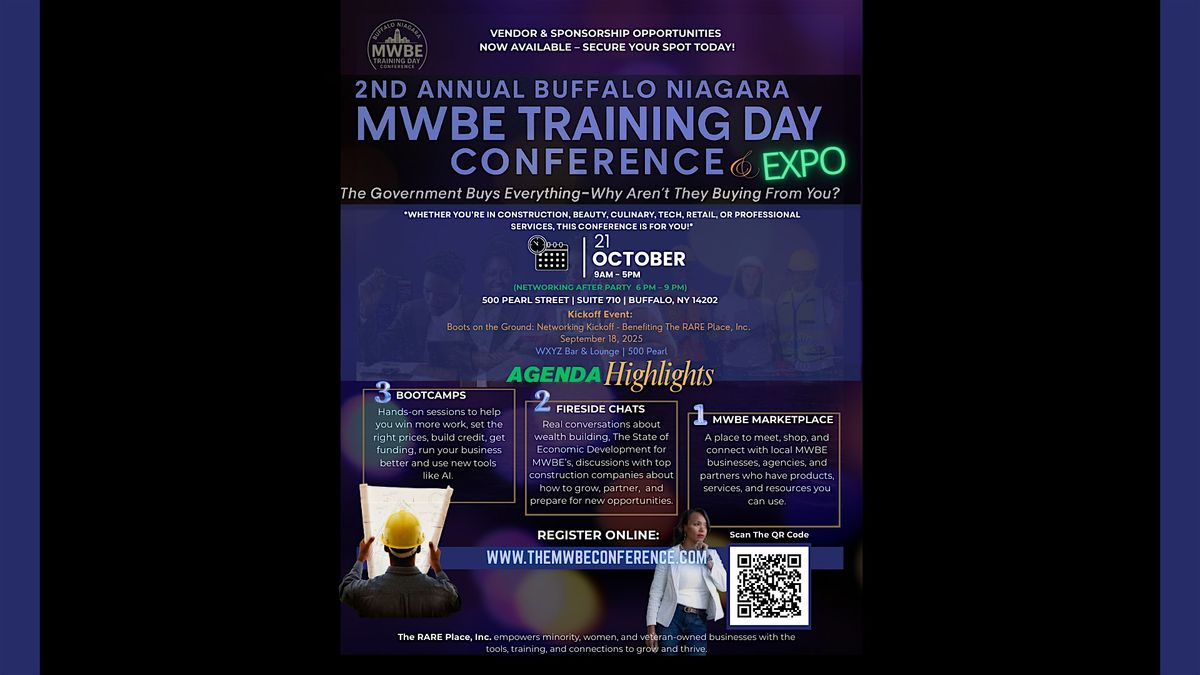 The 2nd Annual Buffalo Niagara MWBE Training Day Conference