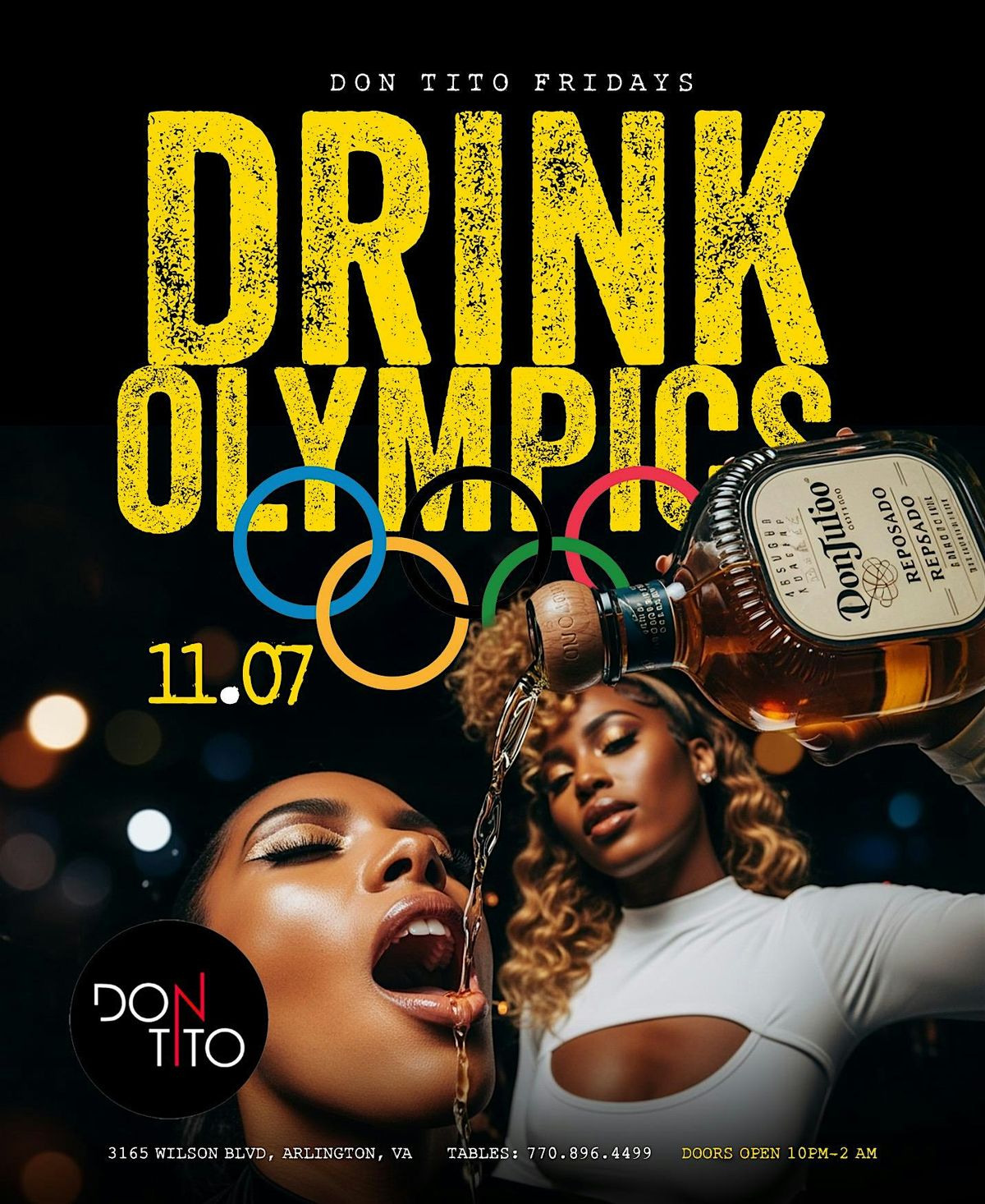 Drink Olympics At Don Tito