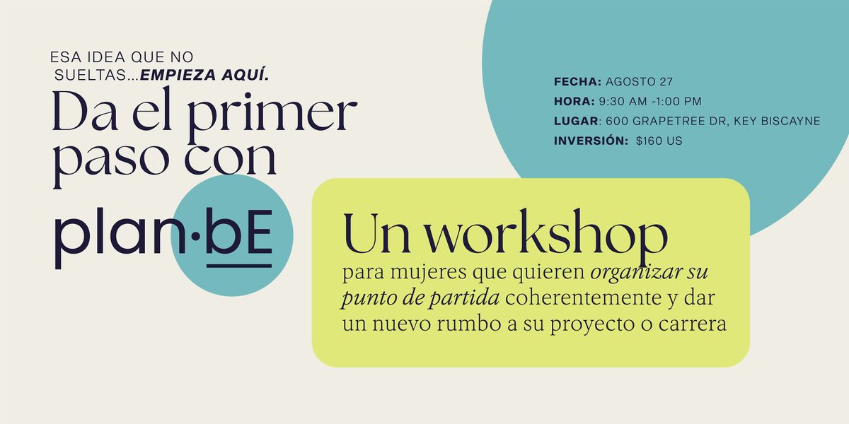 PlanBe Workshop