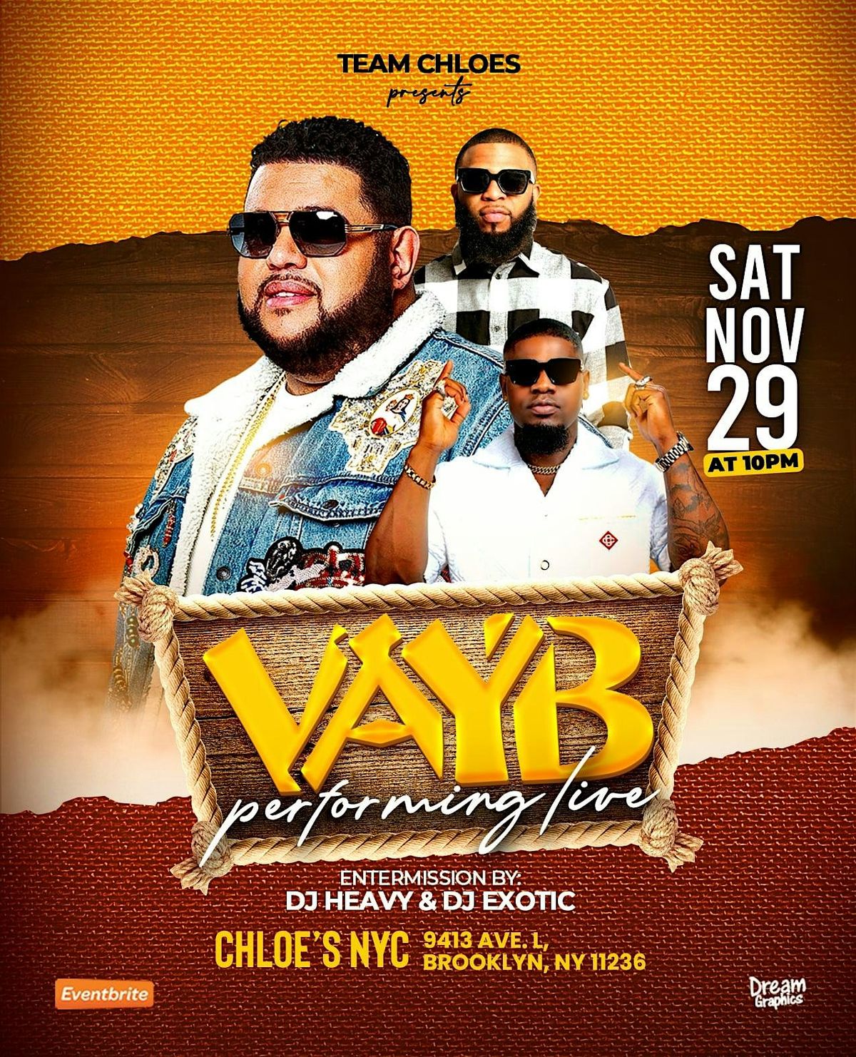 Vayb Live At Chloe\u2019s (Thanksgiving Weekend )