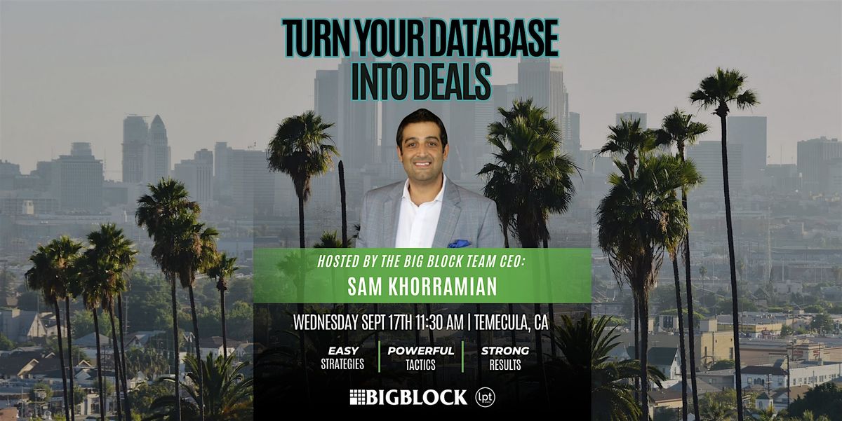 Turn Your Database Into Deals