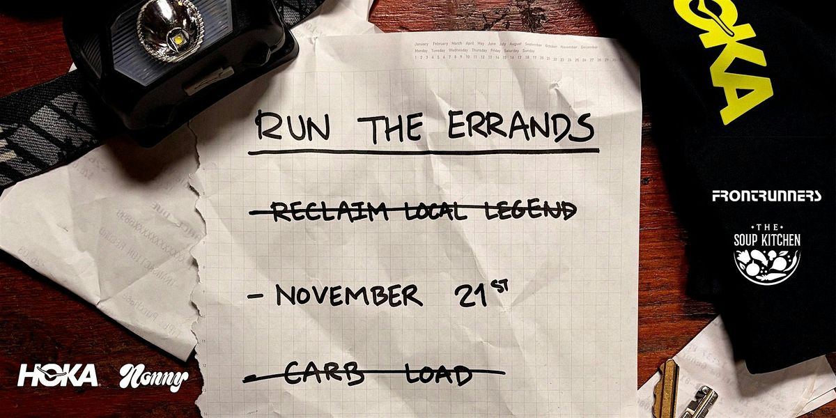 Run The Errands : An Unsanctioned Grocery Dash