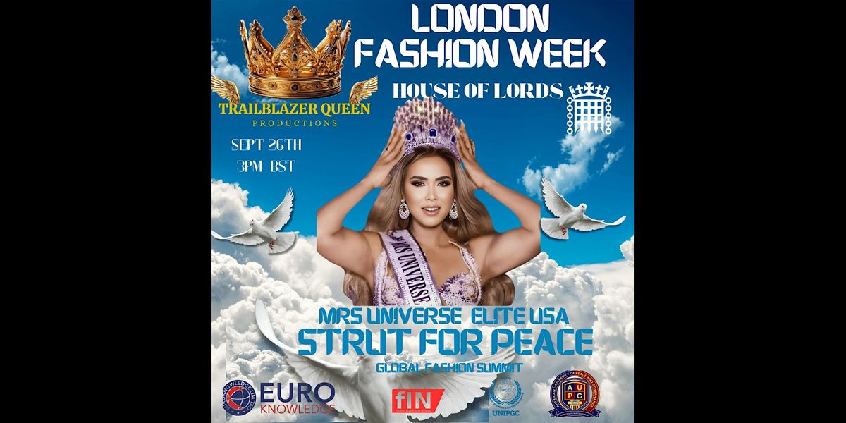 Strut for Peace - Global Fashion Summit