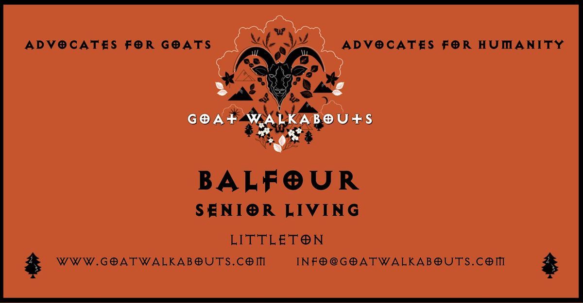 Goat Walkabouts - Balfour Senior Living - Littleton