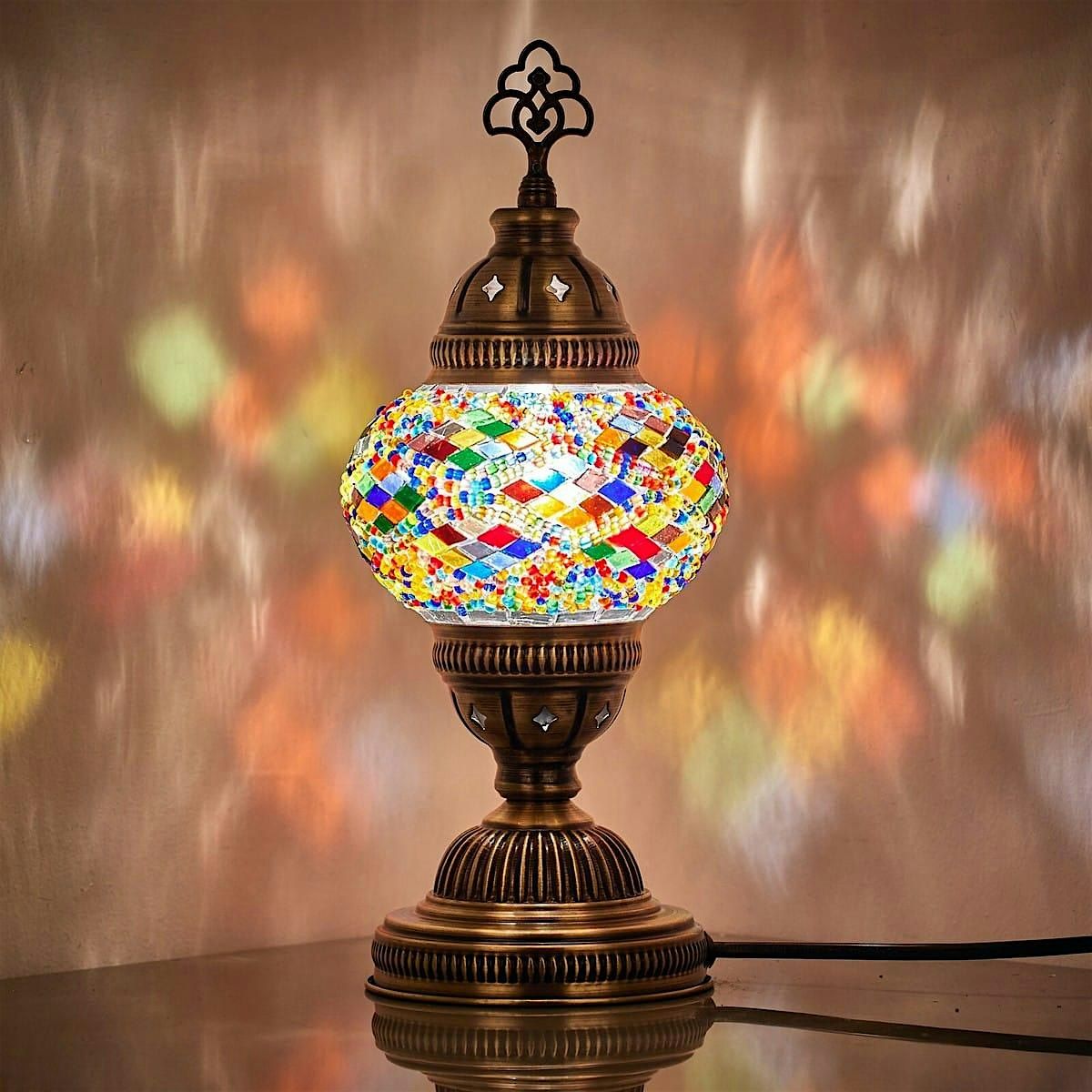 Mosaic Table Lamp Event