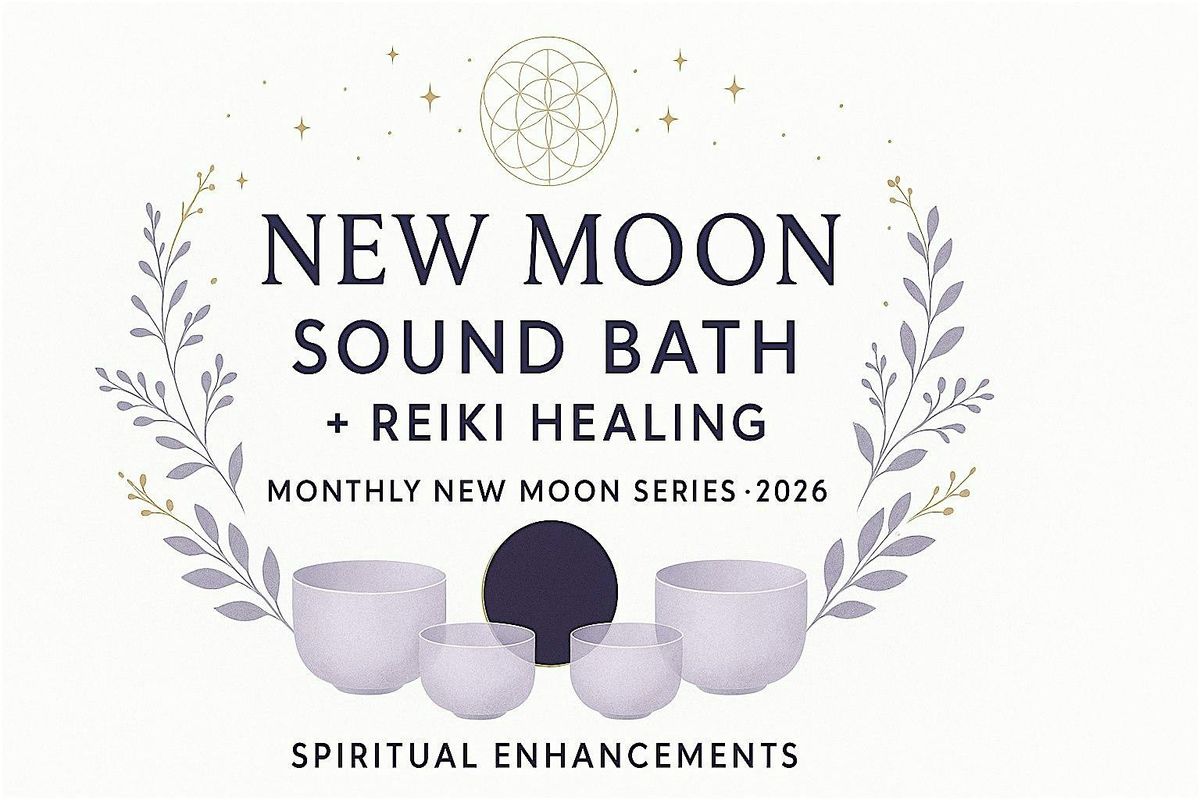 New Moon Sound Bath + Reiki Healing