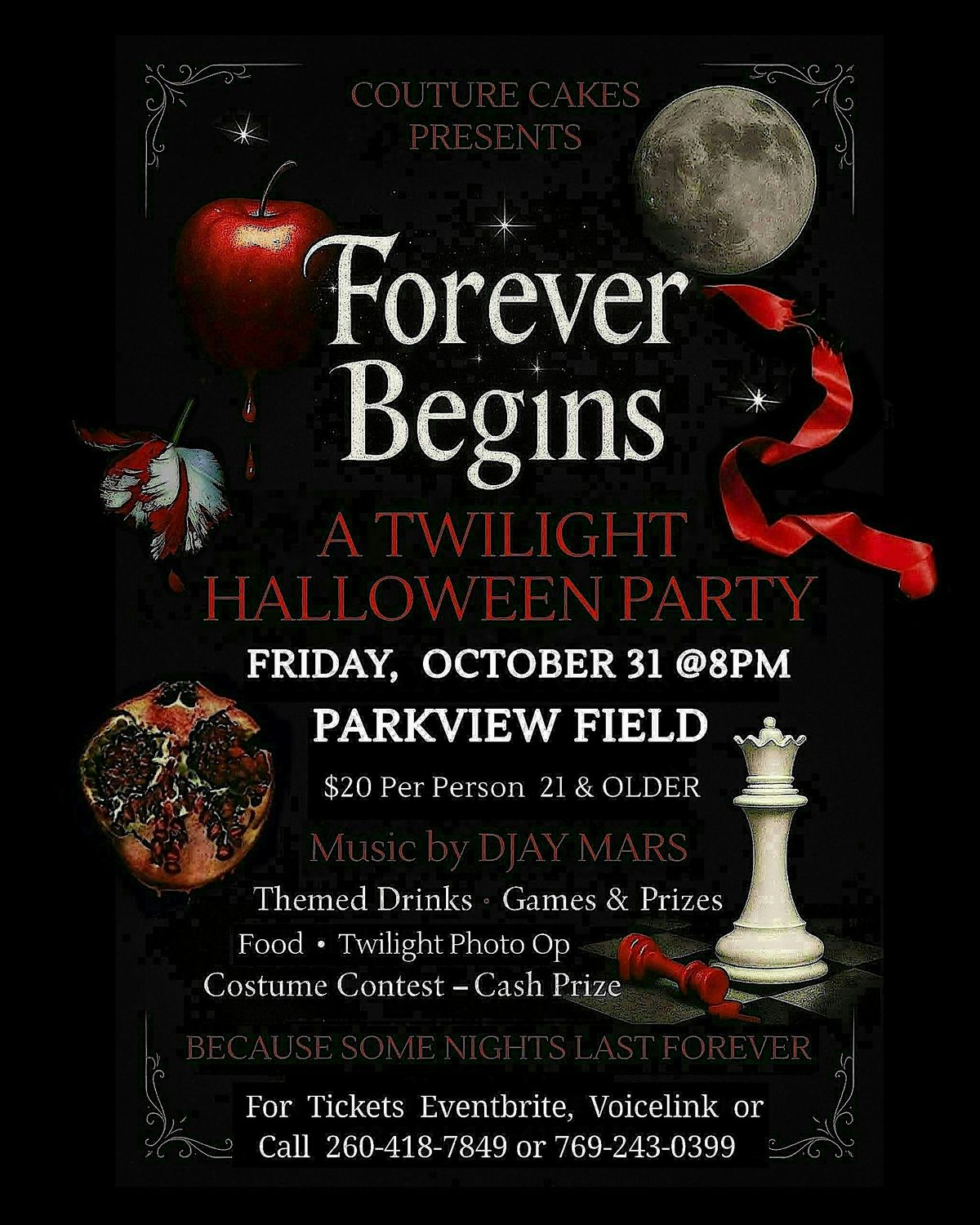 FOREVER BEGINS  A TWILIGHT HALLOWEEN PARTY