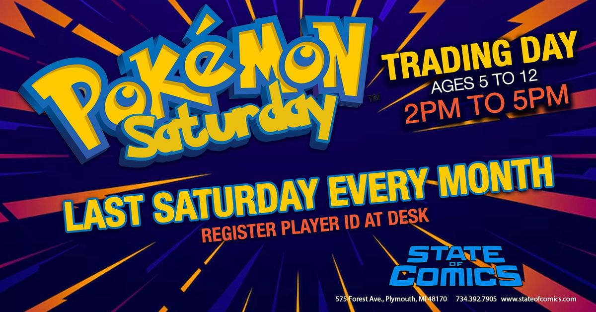 Pokemon Children's Trading Day