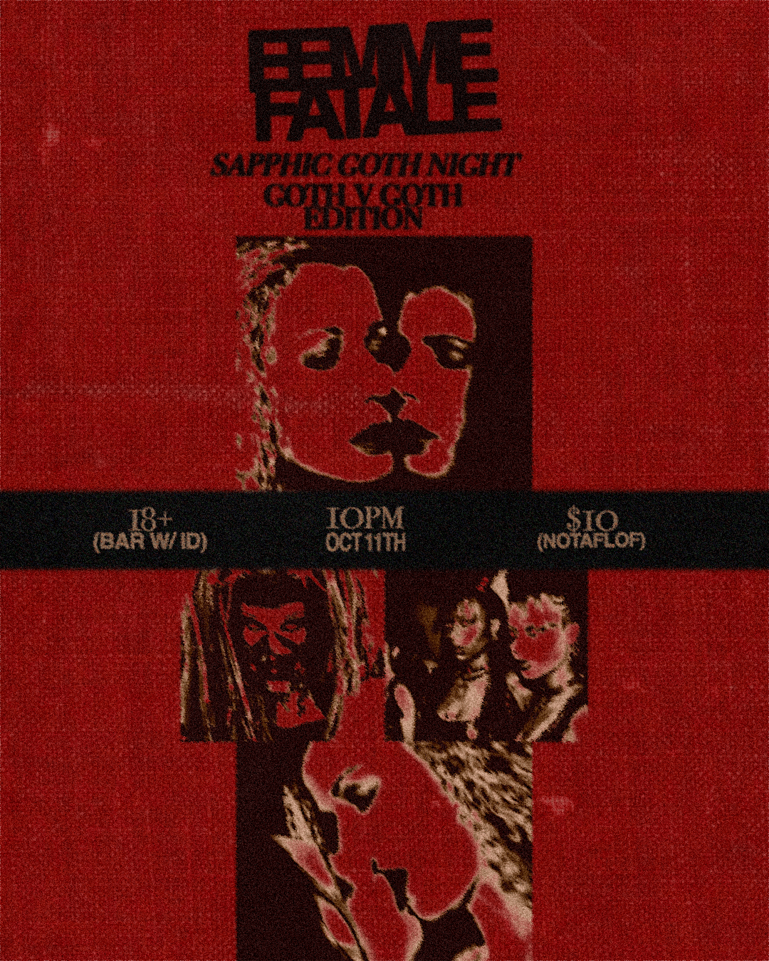 FEMME FATALE: Spooky Sapphic Goth Night