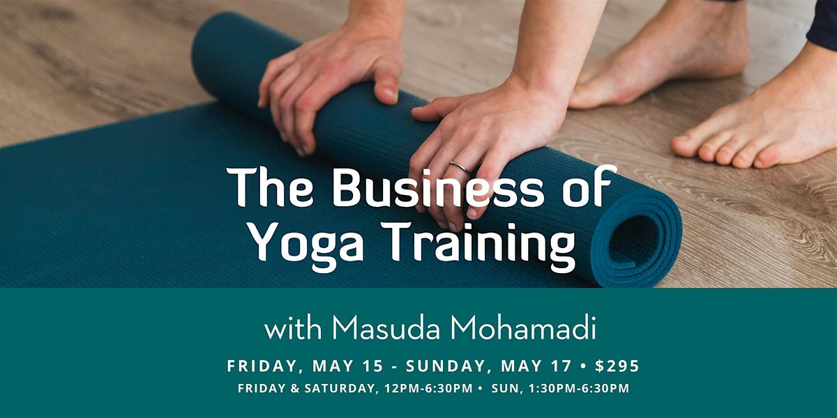Business of Yoga Training