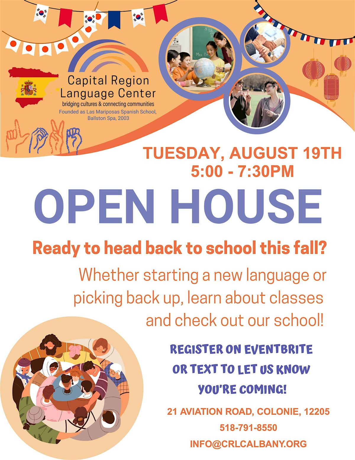 Back to School Open House
