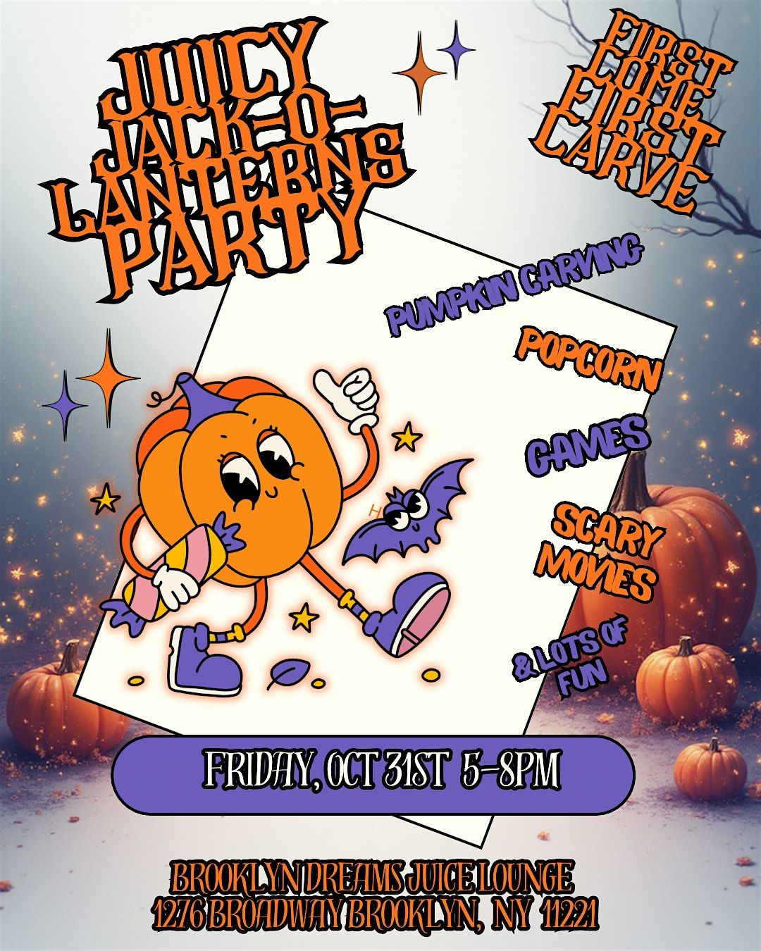 Juicy Jack-O-lantern\u2019s Party