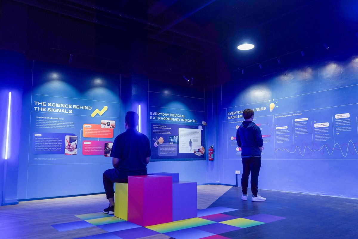 Copy of Exploring the Digital Frontier of Mental Health Exhibition