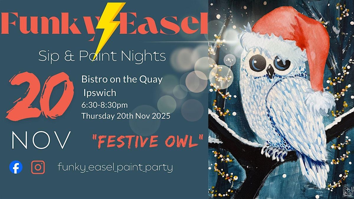 Funky Easel Sip & Paint Party at Bistro on the Quay