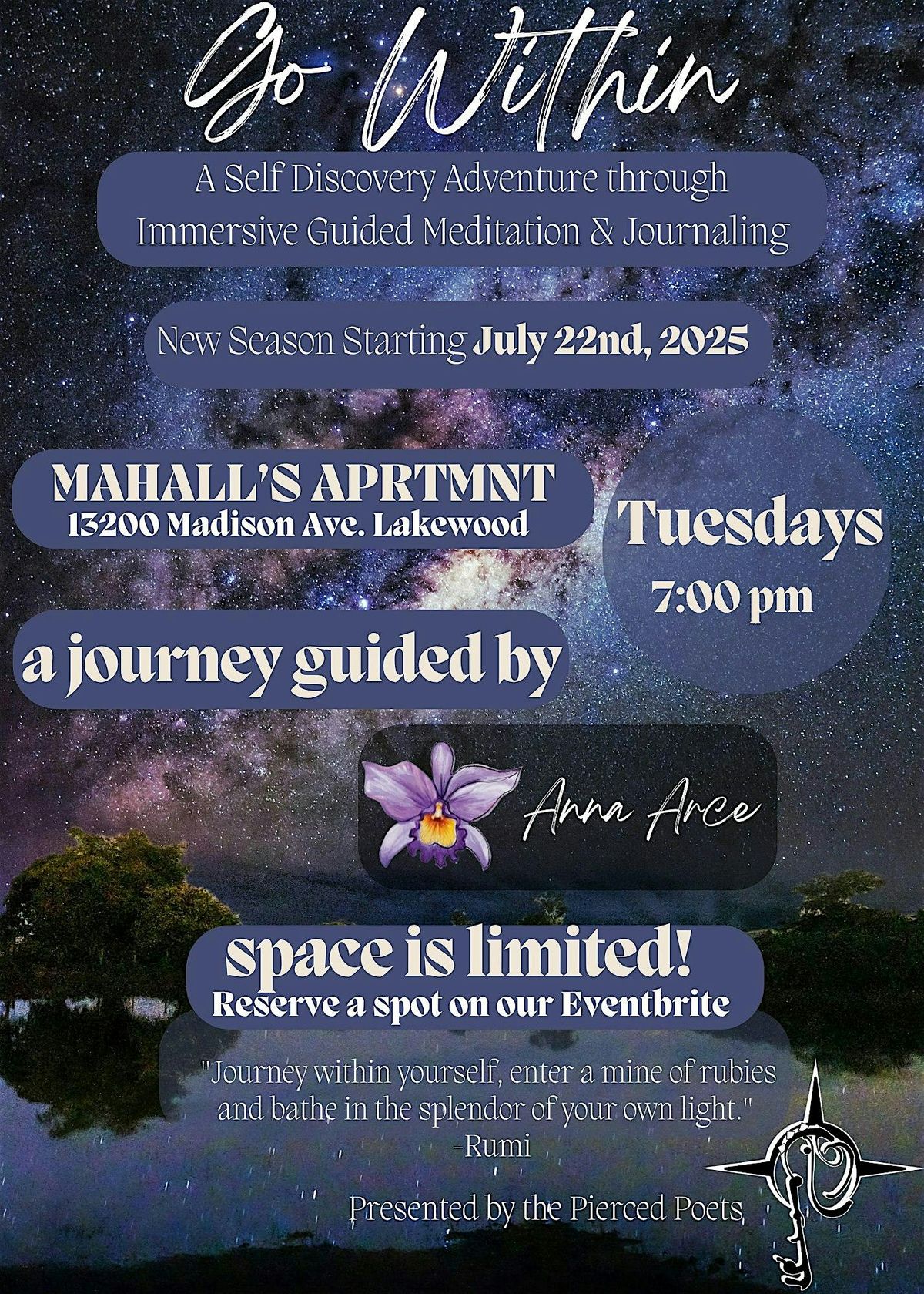 "Go Within" \u2013 Guided Meditation Journeys w\/ Anna Arce