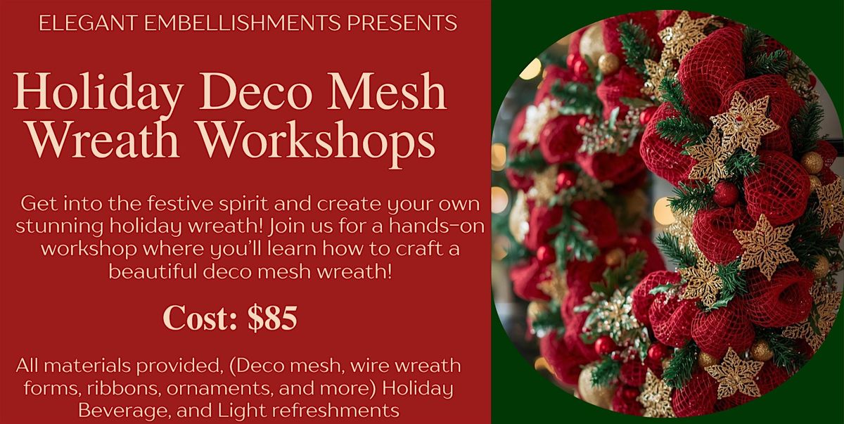 HOLIDAY WREATH MAKING WORKSHOP
