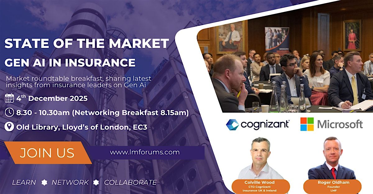 Gen AI in the London Market: Readiness, Reality & the Road Ahead